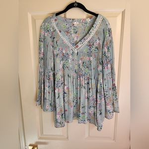 Spense Flowered Blouse